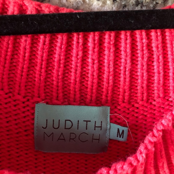 Judith March Pink Stripe Sweater - Picture 2 of 2